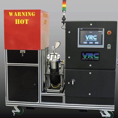 Portable cold spray equipment with VRC logo