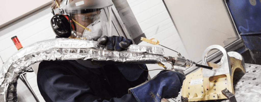 Cold Spray Repair KC 135 Ruddervator