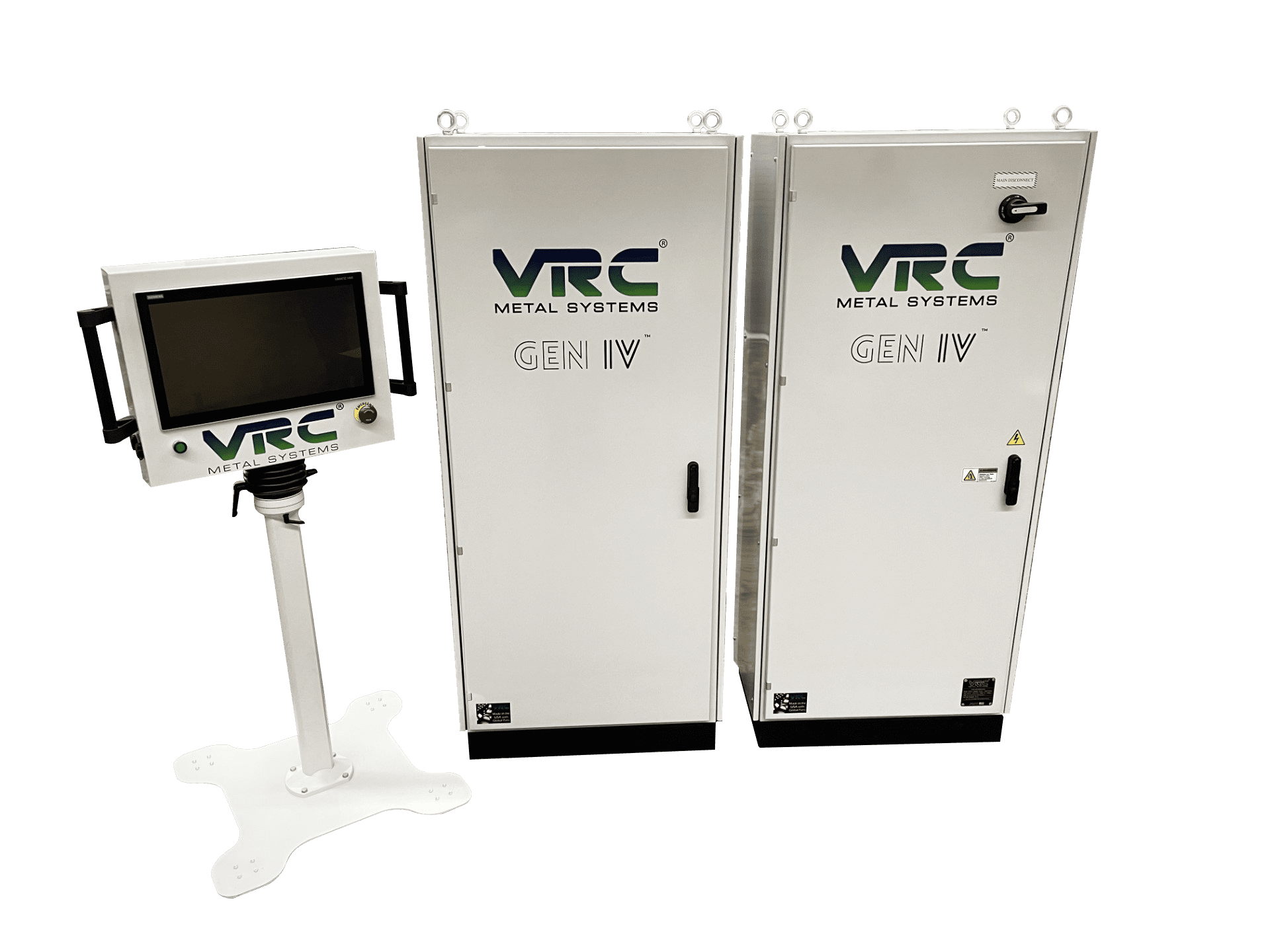 VRC Metal Systems GEN IV™ HIGH-PRESSURE COLD SPRAY SYSTEM
