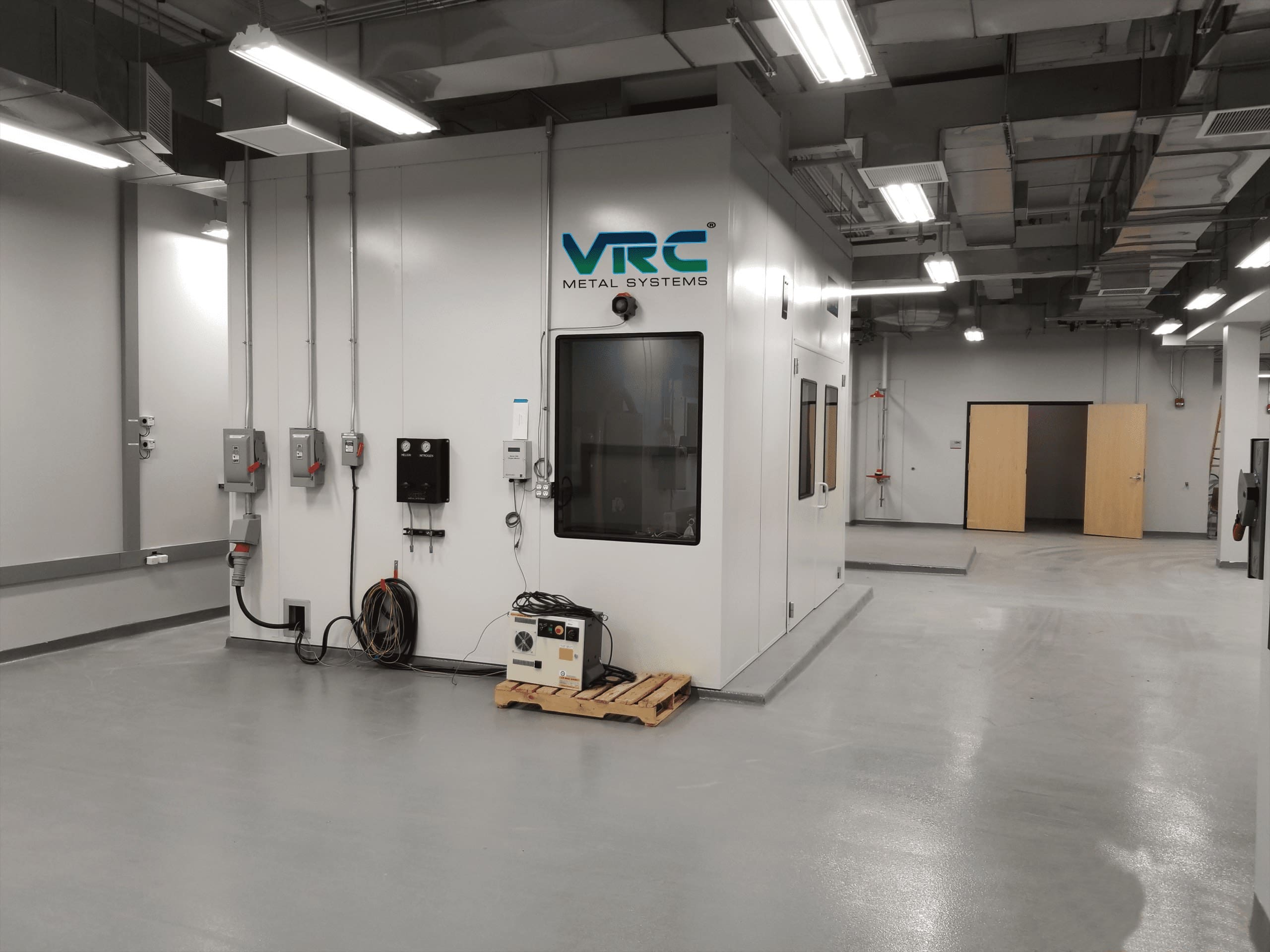 VRC Cold Spray Repair Station Booth